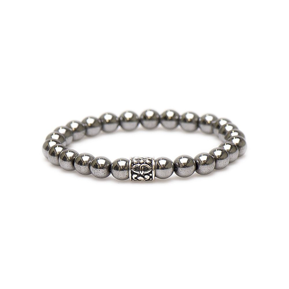 KARMA Armband - Silverstone Silver Bead - 86617