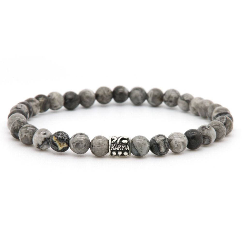 KARMA armband Silver Stone - 87127M