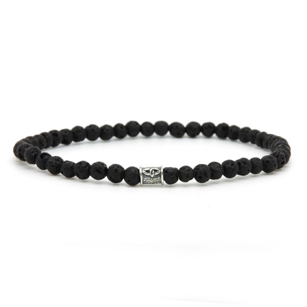 KARMA Armband Black Lava - 97005