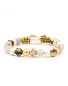 KARMA Bracelet Shimmery Pearl - M