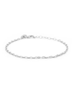 Karma Bracelet Queens Chain - Silver