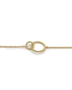 Karma Bracelet Gem - Gold Color