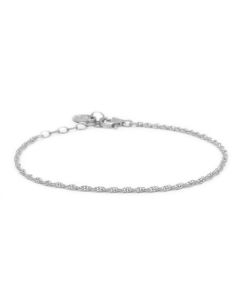 Karma Bracelet Twisted - Silver