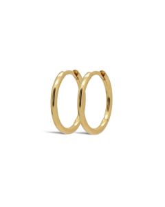 Karma Hinged Hoops Hely - Gold Color