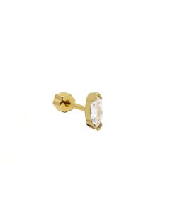 Piercing Zirconia Diamond - Gold Color