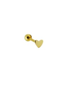 Piercing Love Heart - Gold Color