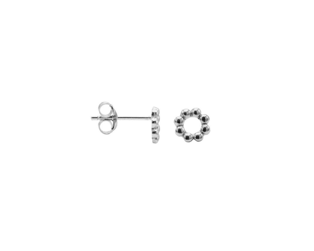 Symbols Dots Open Circle - Silver