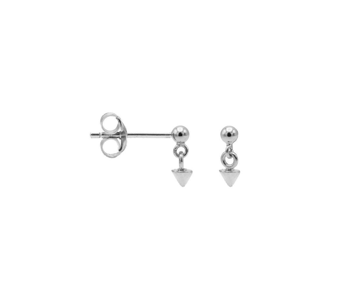 Hanging Symbol Mini Cone - Silver