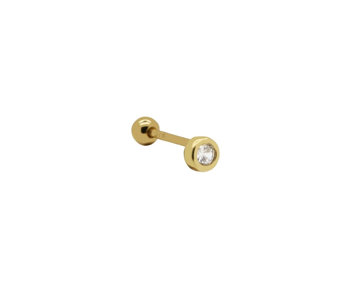 Piercing Zirconia Shimmers - Gold Color